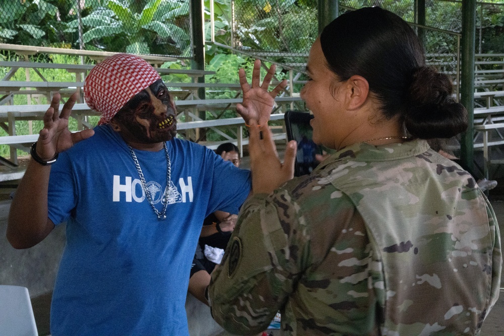 Task Force Koa Moana 21, Palau Ministry of Health and Human Services Host Zombithon
