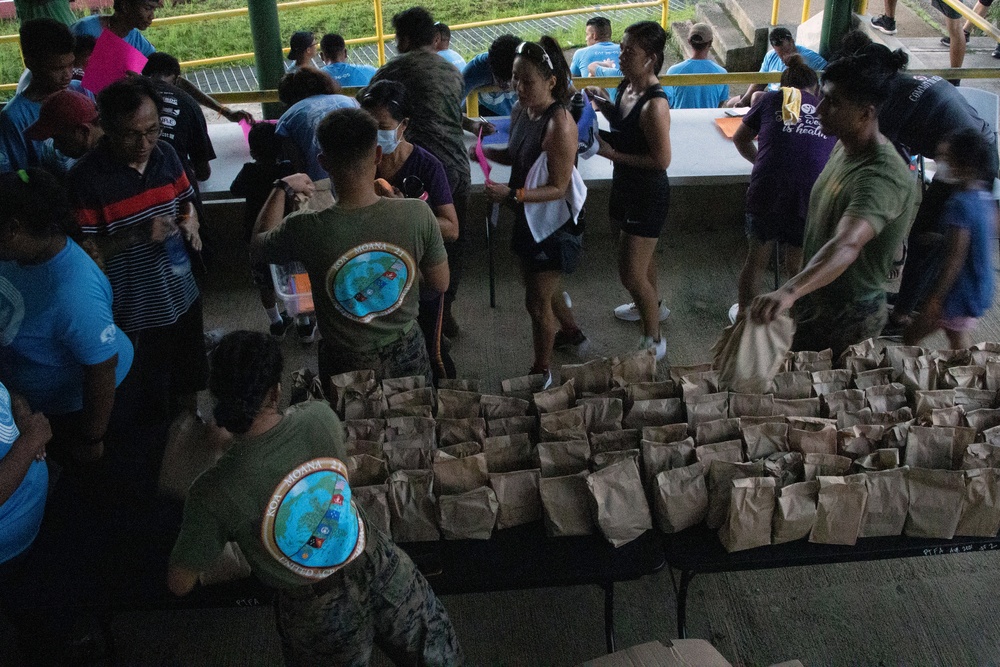 Task Force Koa Moana 21, Palau Ministry of Health and Human Services Host Zombithon