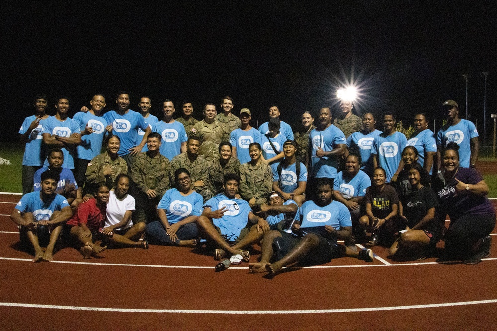 Task Force Koa Moana 21, Palau Ministry of Health and Human Services Host Zombithon