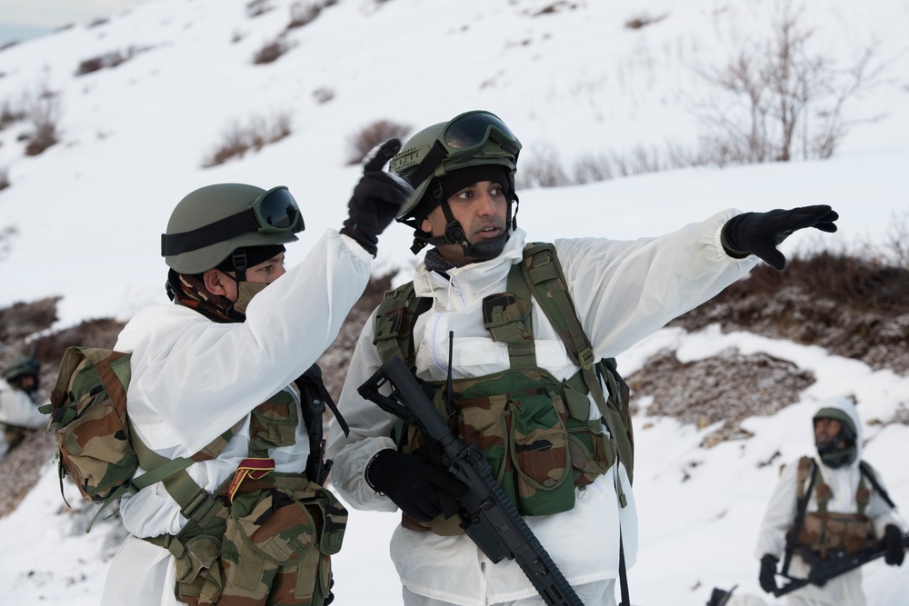 Indian and U.S. Army troops conduct joint FTX during Yudh Abhyas 21