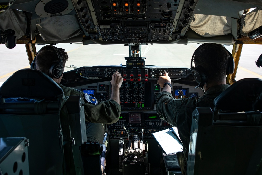 909th ARS keeps AWACS airborne