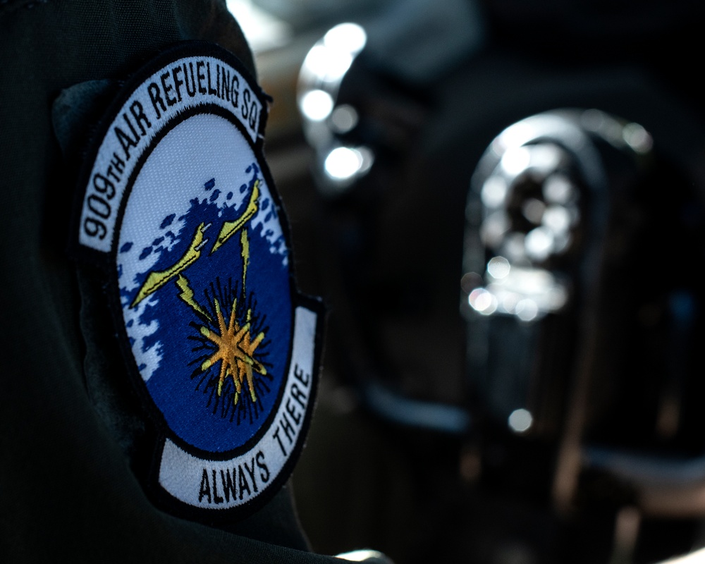 909th ARS keeps AWACS airborne