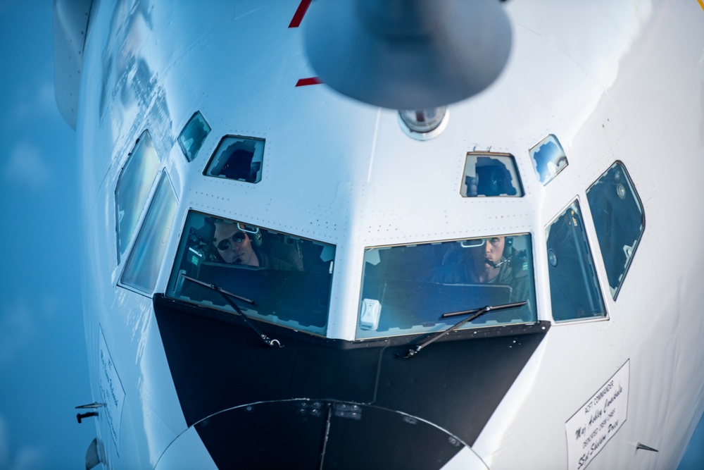 909th ARS keeps AWACS airborne