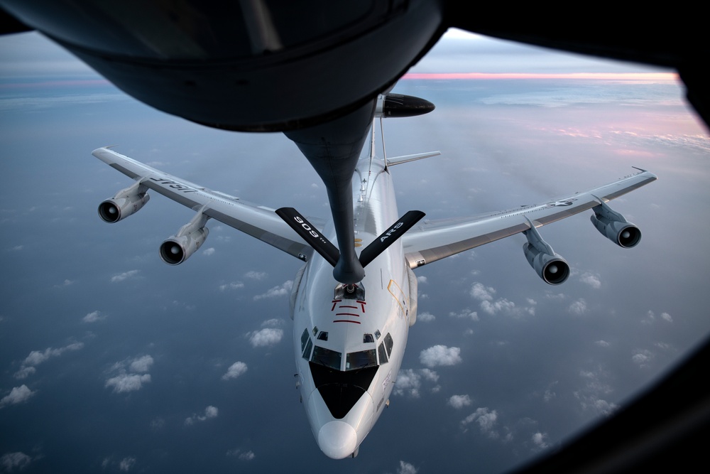 909th ARS keeps AWACS airborne
