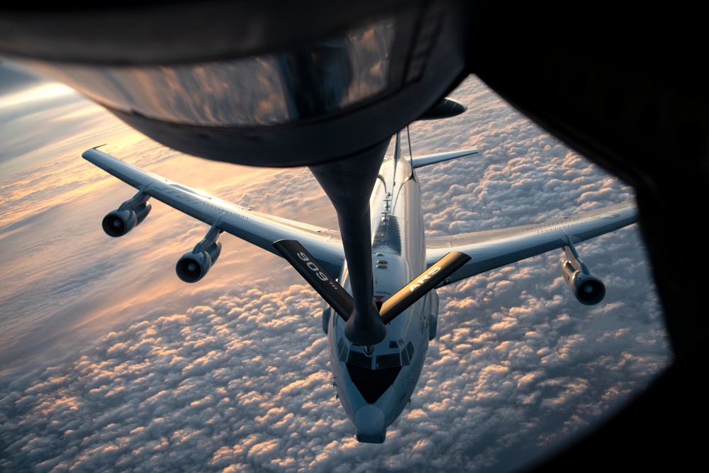 909th ARS keeps AWACS airborne
