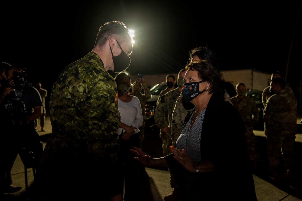 U.S. Army First Corps Soldiers, Strykers Arrive