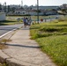 US Marines and local community residents participate in a Tsunami Evacuation Drill