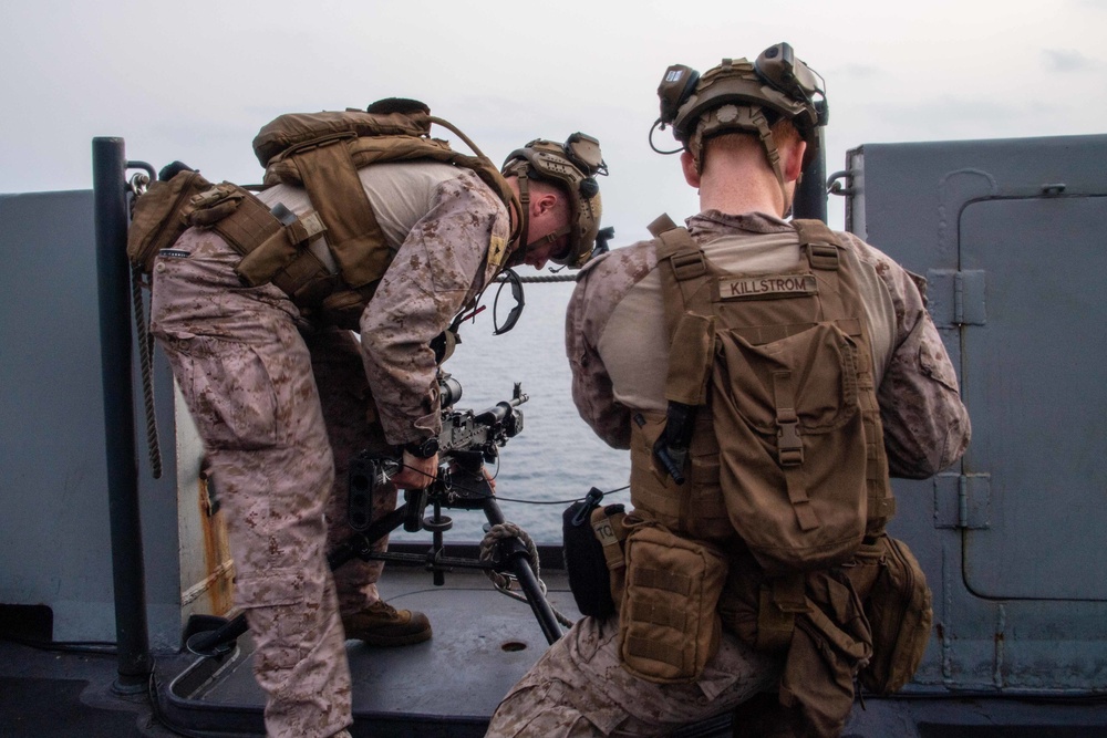 USS Portland (LPD 27) Transits Bab-el-Mandeb Strait