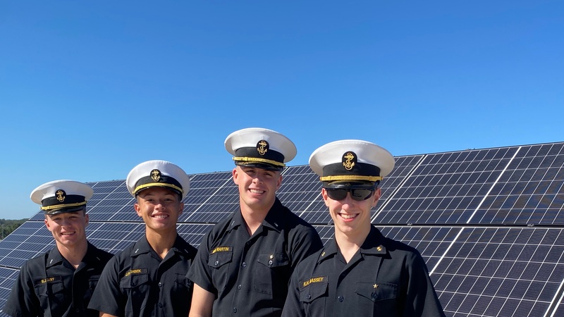 Collaborating to Combat Climate Change: NAVFAC Souda Bay microgrid proposal gets fresh look by USNA Midshipmen