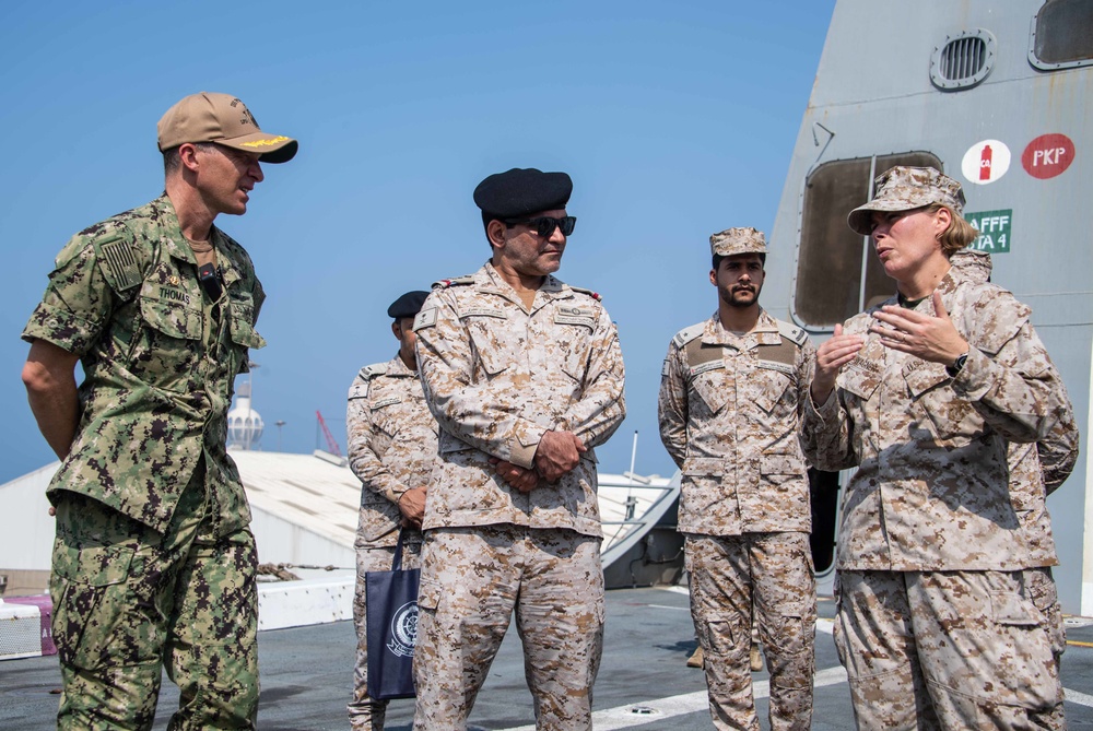 USS Portland (LPD 27) Hosts Royal Saudi Naval Forces