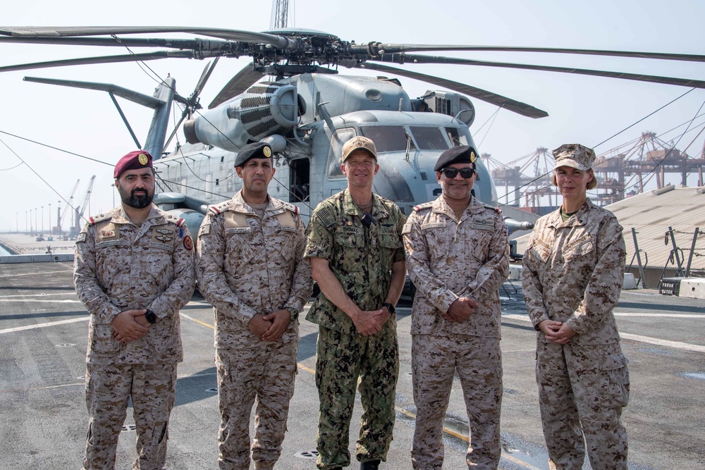 USS Portland (LPD 27) Hosts Royal Saudi Naval Forces