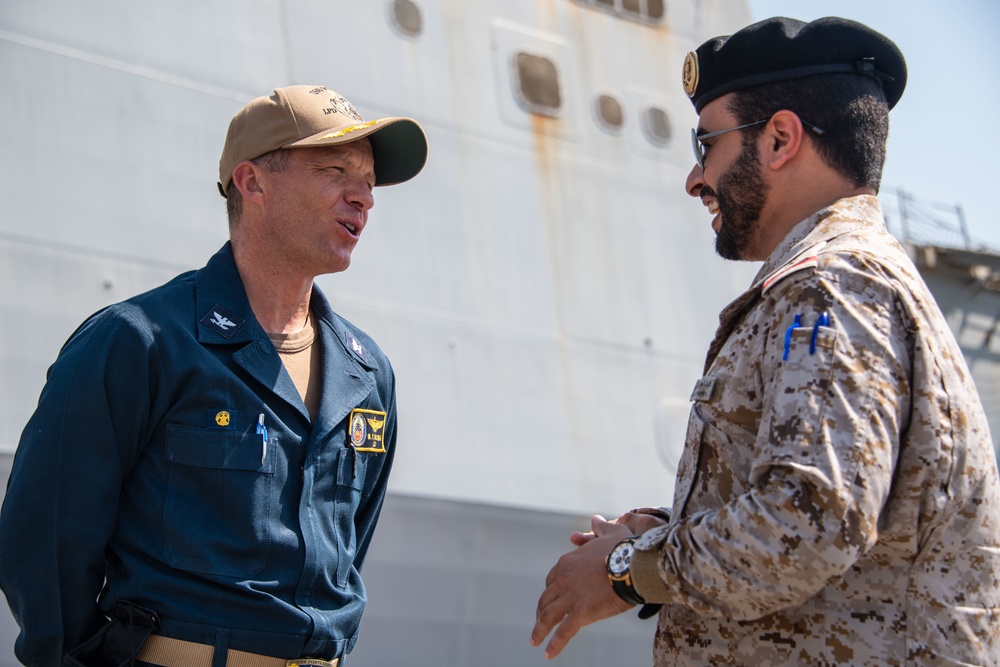 USS Portland (LPD 27) Hosts Royal Saudi Naval Forces