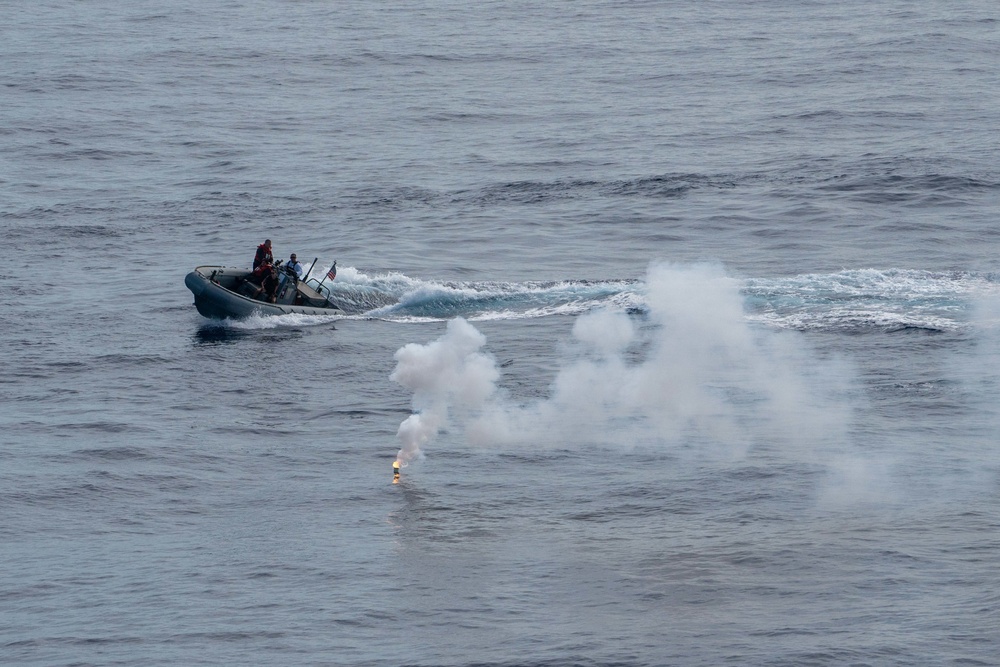 USS Jackson (LCS 6) Sailors Conduct SAREX