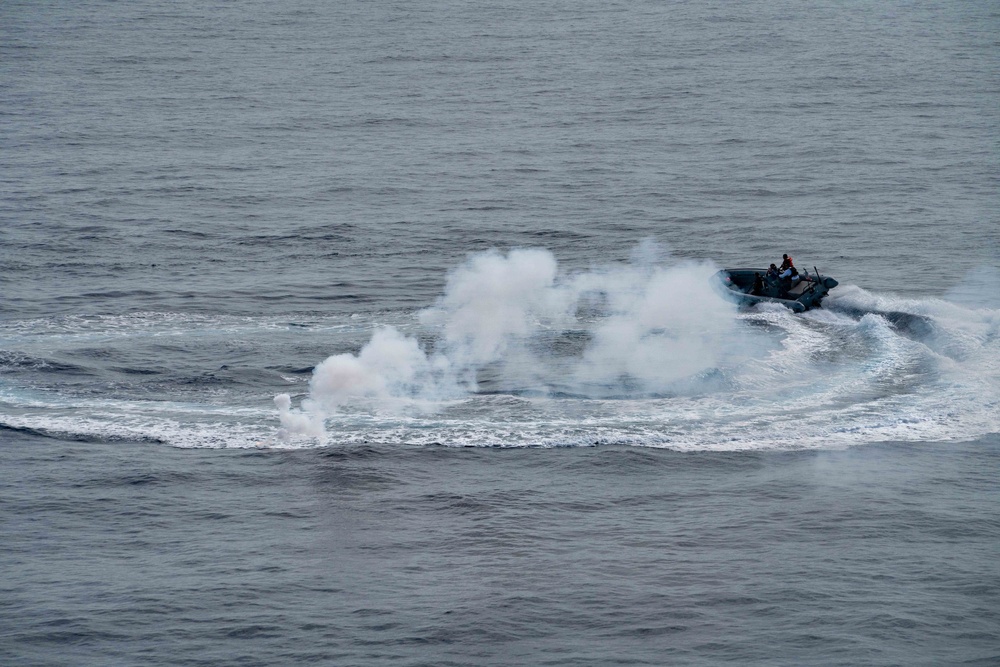 USS Jackson (LCS 6) Sailors Conduct SAREX