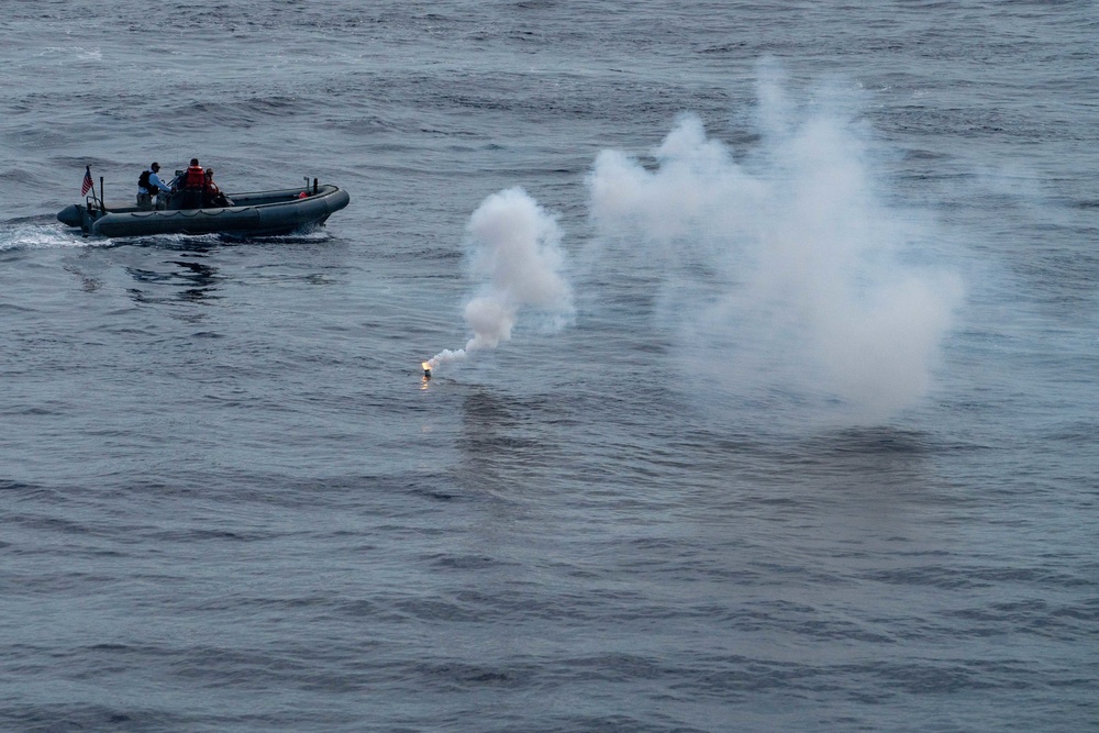 USS Jackson (LCS 6) Sailors Conduct SAREX