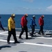 USS Jackson (LCS 6) Sailors Perform FOD Walkdown