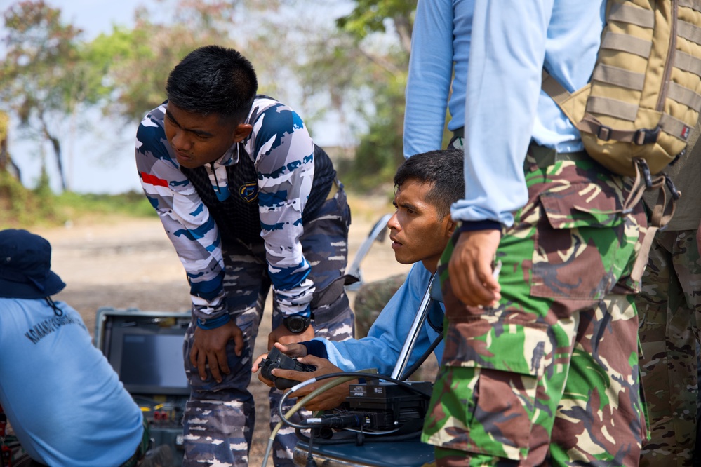 U.S. Navy discusses Explosive Ordnance Disposal during CARAT Indonesia 2021