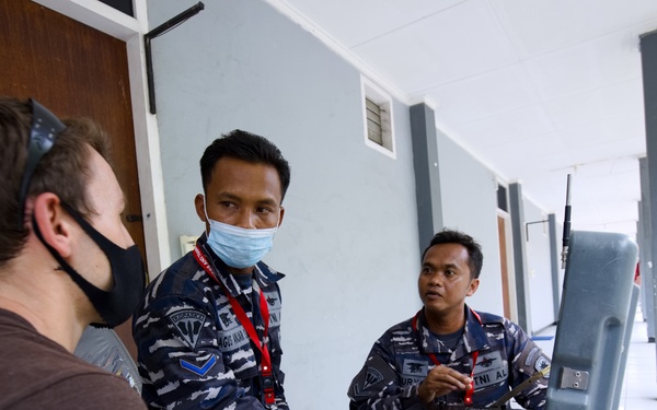 U.S. Navy discusses Explosive Ordnance Disposal during CARAT Indonesia 2021