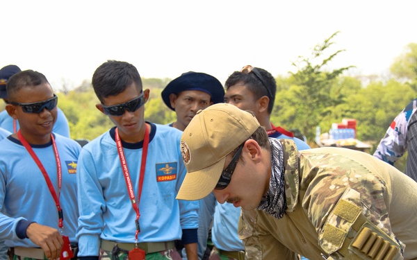 U.S. Navy discusses Explosive Ordnance Disposal during CARAT Indonesia 2021