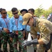 U.S. Navy discusses Explosive Ordnance Disposal during CARAT Indonesia 2021