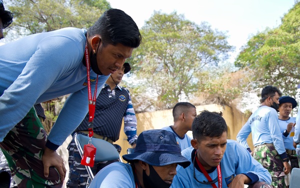 U.S. Navy discusses Explosive Ordnance Disposal during CARAT Indonesia 2021