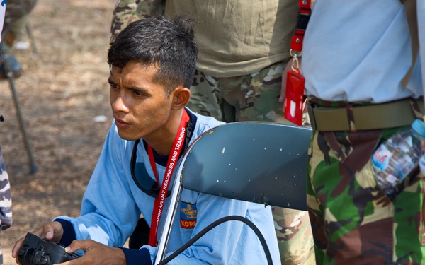 U.S. Navy discusses Explosive Ordnance Disposal during CARAT Indonesia 2021