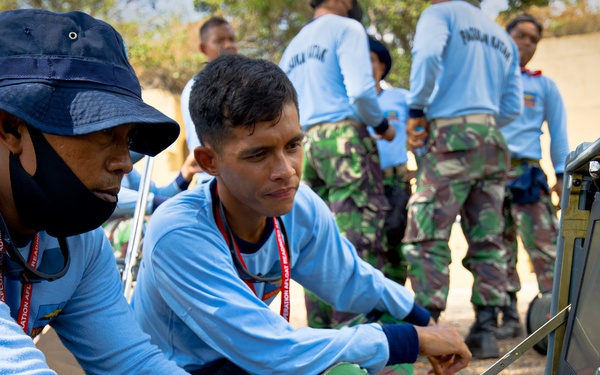 U.S. Navy discusses Explosive Ordnance Disposal during CARAT Indonesia 2021