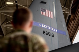 Airmen prepare C-130Js to join KyANG