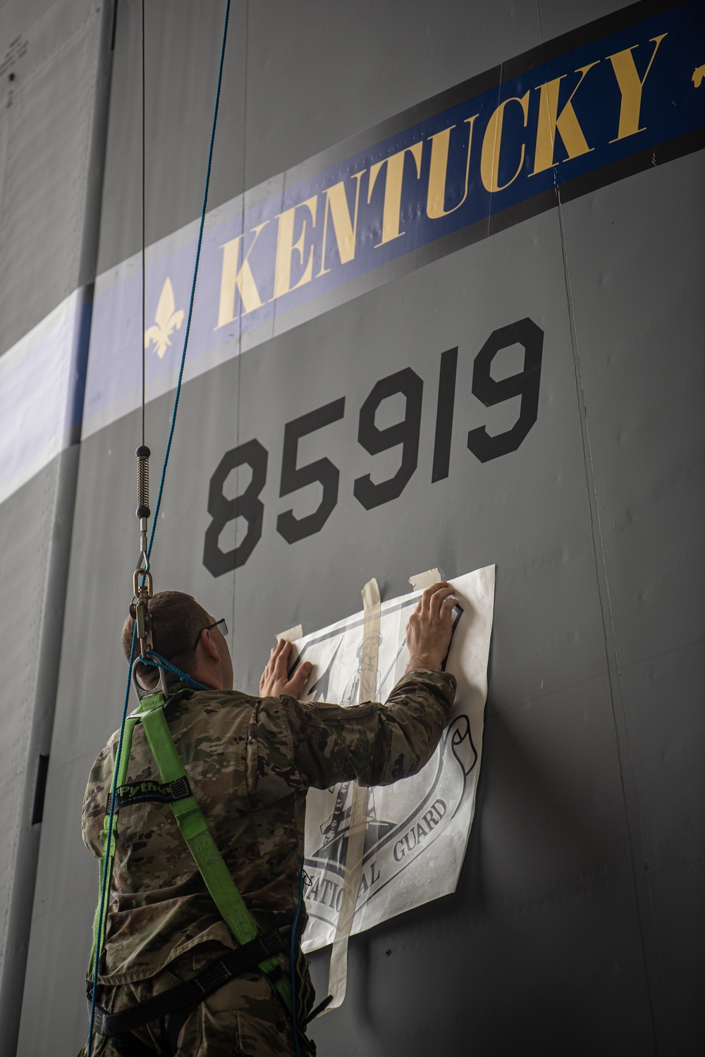 Airmen prepare C-130Js to join KyANG