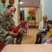 86 AW leadership visits German Kindergarten