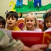 86 AW leadership visits German Kindergarten