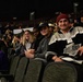 Sailors pose at hockey game