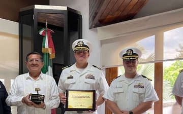 USS Bunker Hill Conducts Port Visit Puerto Vallarta