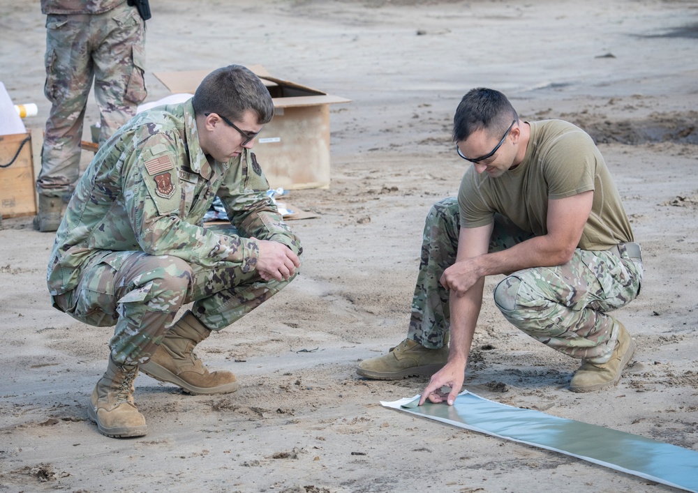 115th Explosive Ordnance Disposal Technicians Destroy Unserviceable Ordnance at Fort McCoy