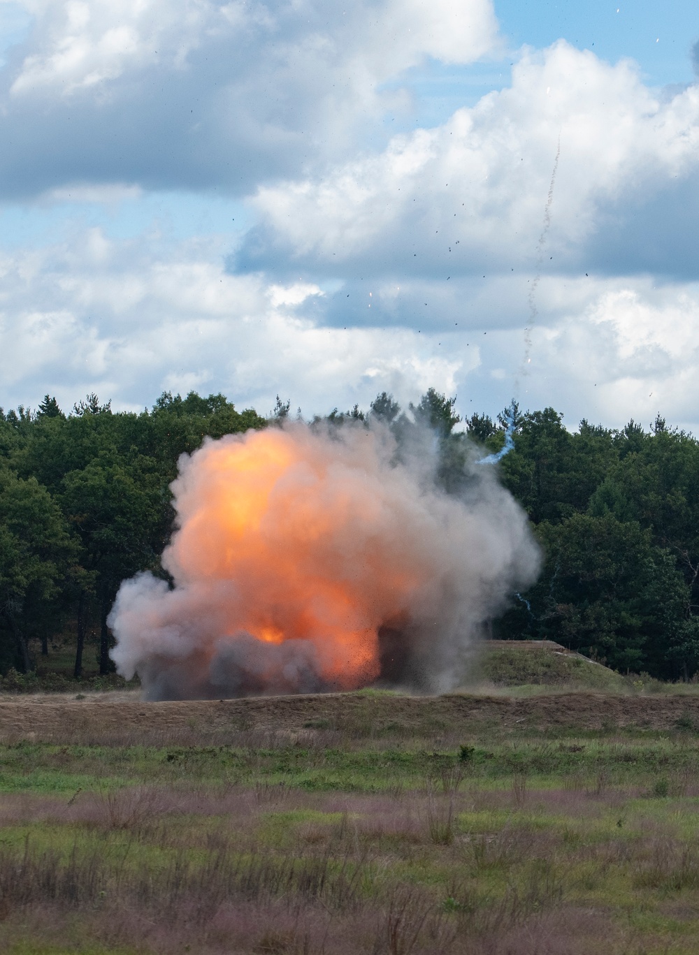 115th Explosive Ordnance Disposal Technicians Destroy Unserviceable Ordnance at Fort McCoy