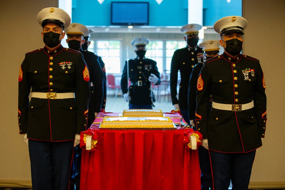 MCRC 246th Marine Corps Birthday Cake Cutting Ceremony