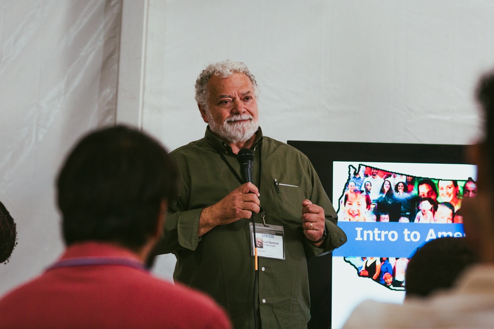 Afghan Individuals take part in U.S. Culture Classes at Fort Pickett