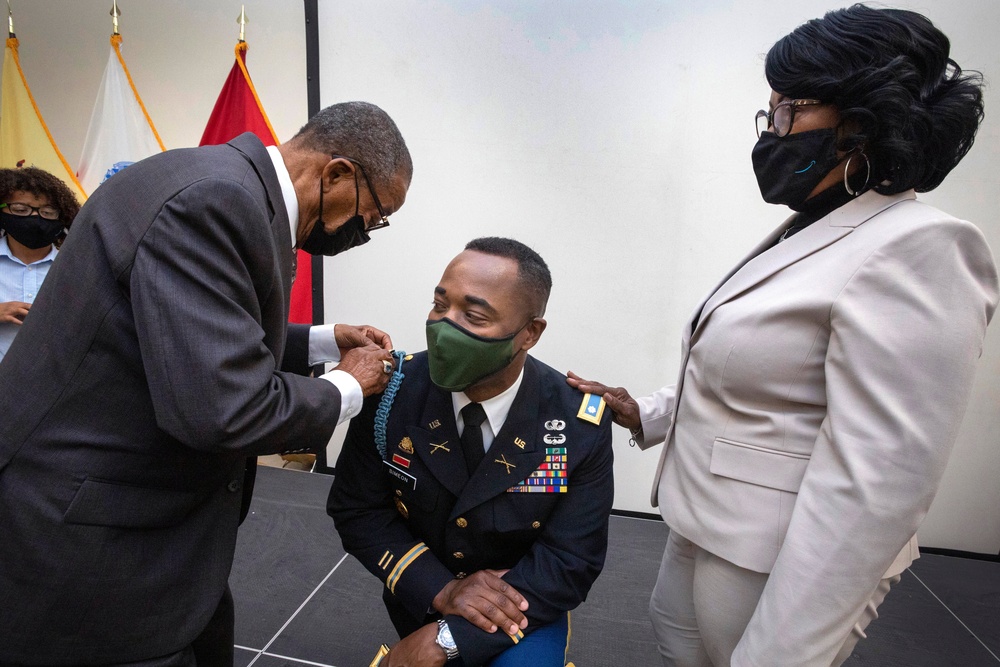 Simeon promoted to lieutenant colonel