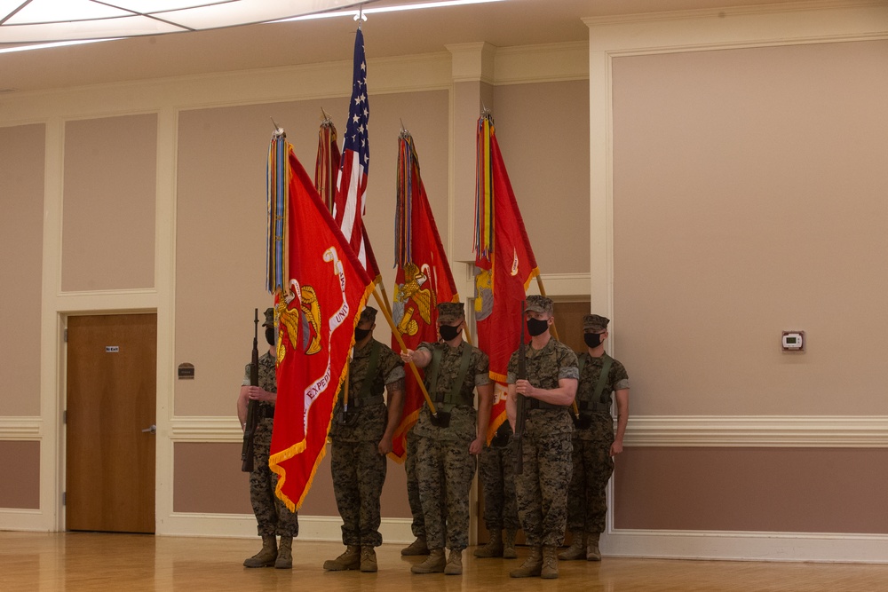 24th MEU Change of Command Ceremony