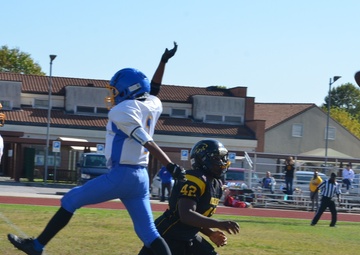 Vicenza High School Football team vs. Sigonella