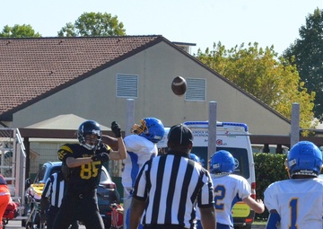 Vicenza High School Football team vs. Sigonella