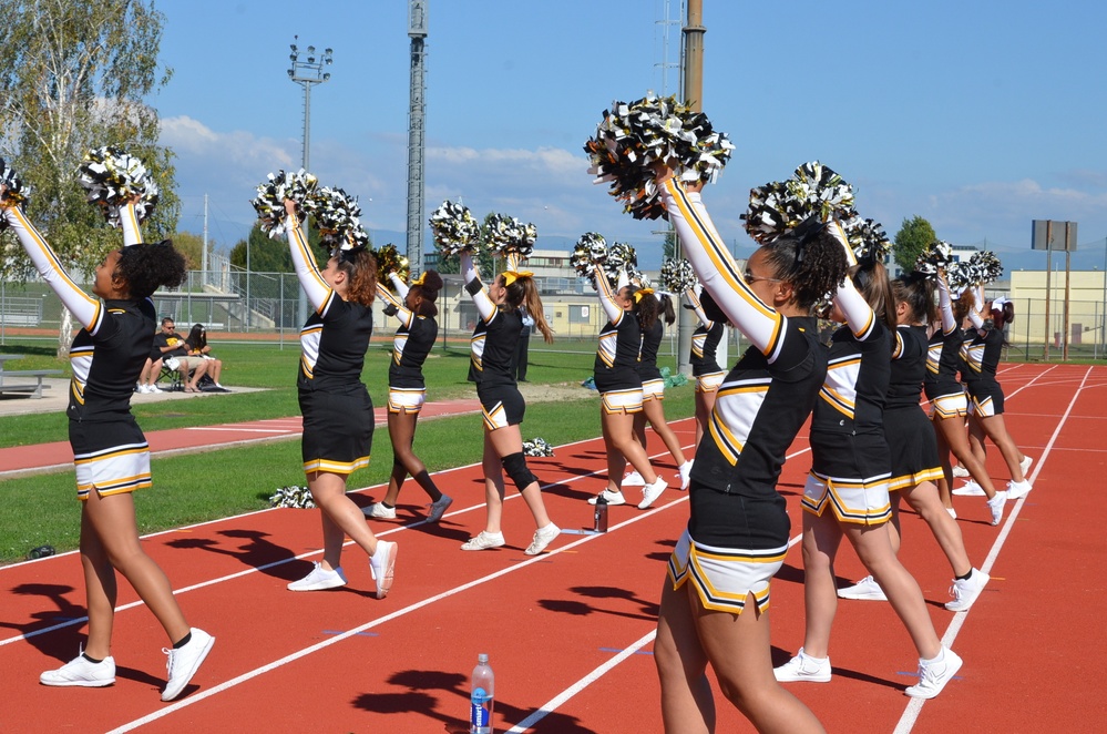 Vicenza High School Football team vs. Sigonella