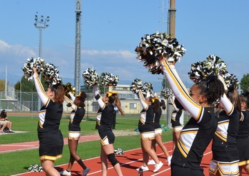Vicenza High School Football team vs. Sigonella