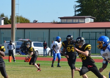Vicenza High School Football team vs. Sigonella