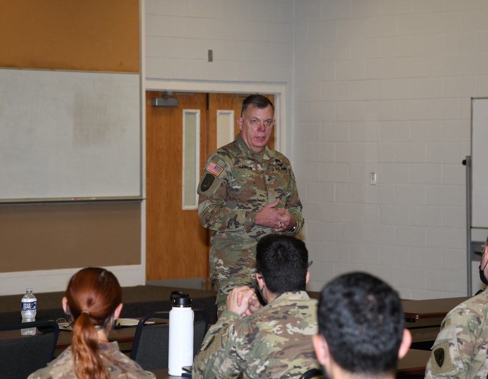 BG Harmon visits Fort Rucker