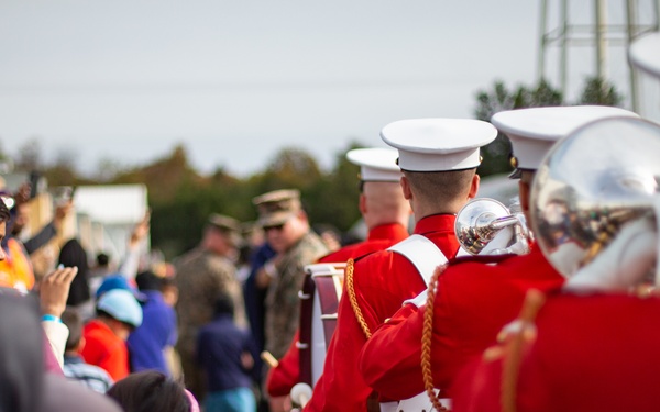Commandant's Own Drum and Bugle Corps Plays at TF Quantico