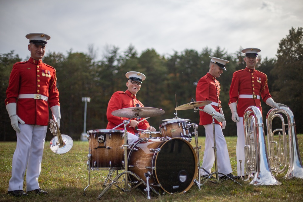 DVIDS Images Commandant's Own Drum and Bugle Corps Plays at TF