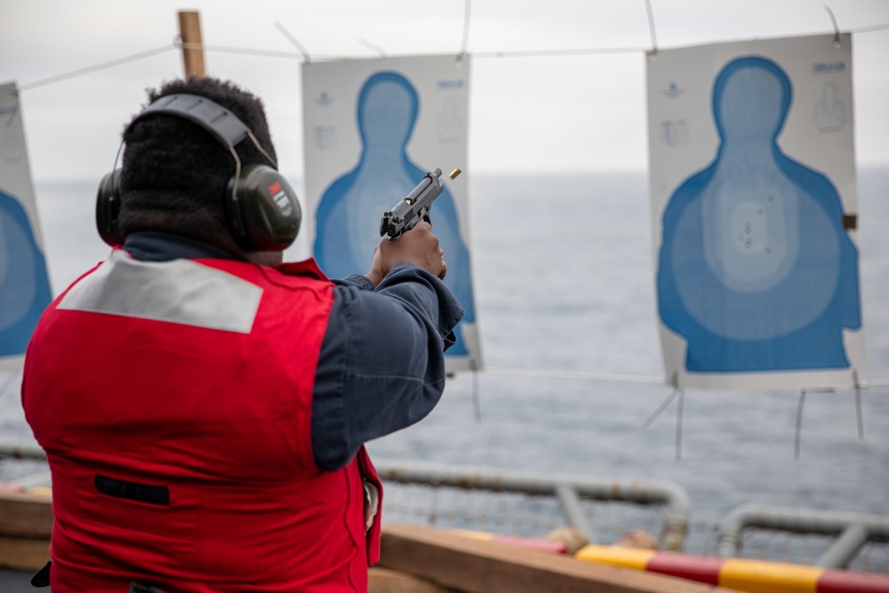 USS Makin Island Live Fire Training