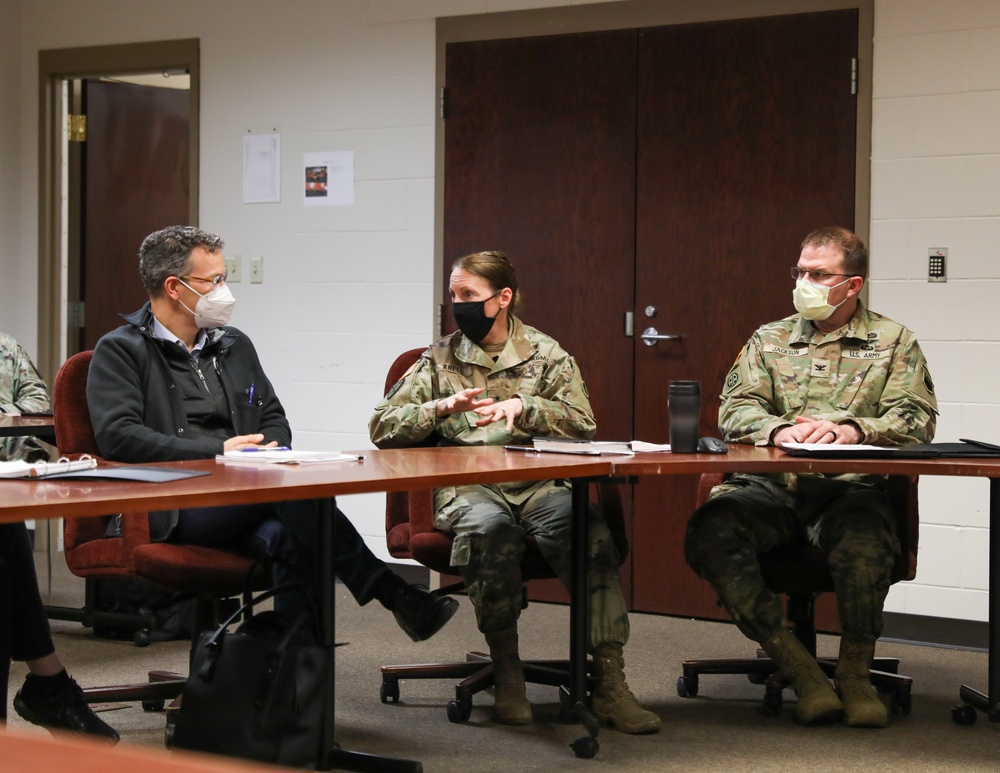 Task Force Atterbury: Under Secretary of Defense on Policy tours Camp Atterbury