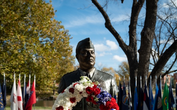 Wreath-Laying Ceremony for Gen. (Ret.) Colin Powell